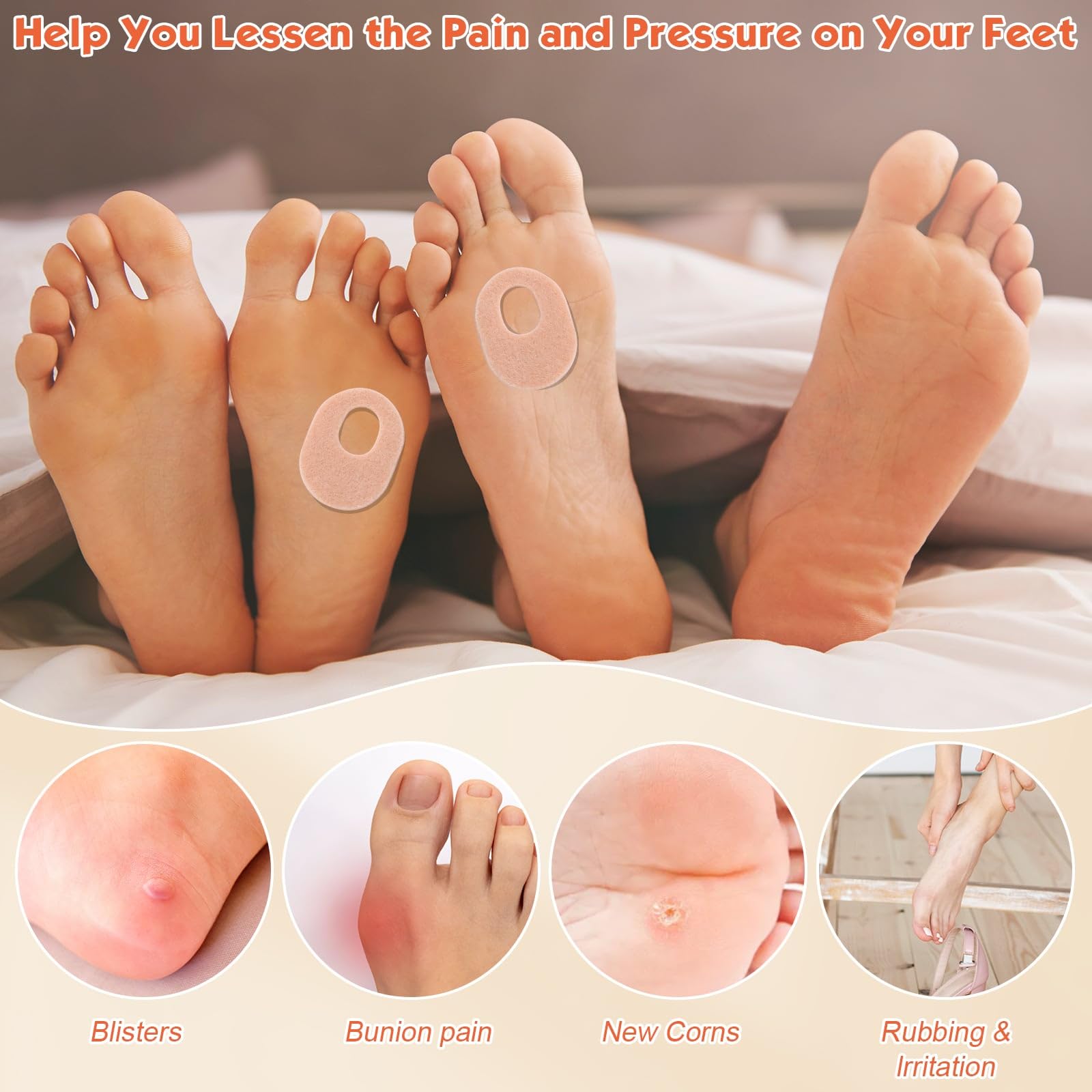 Shynek foot pad adhesive residue-free removal prevents sticky mess after use.
