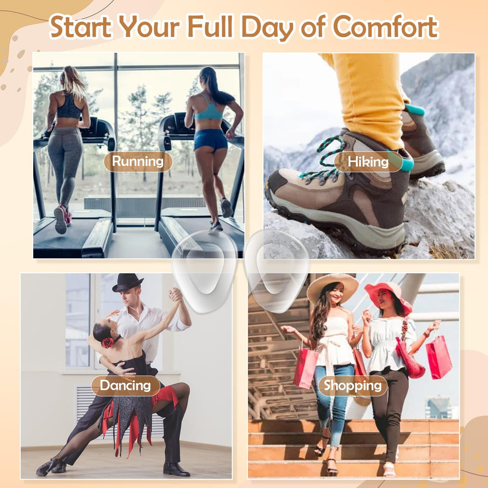 Shynek soporte antepie: alivio suave para paseos, trabajo y deporte