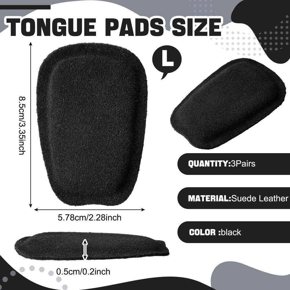 Shyyween self-adhesive tongue pad application shows easy stick-on use