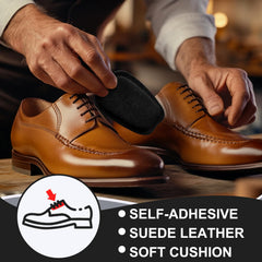 Shyyween soft suede finish adds gentle cushioning to instep