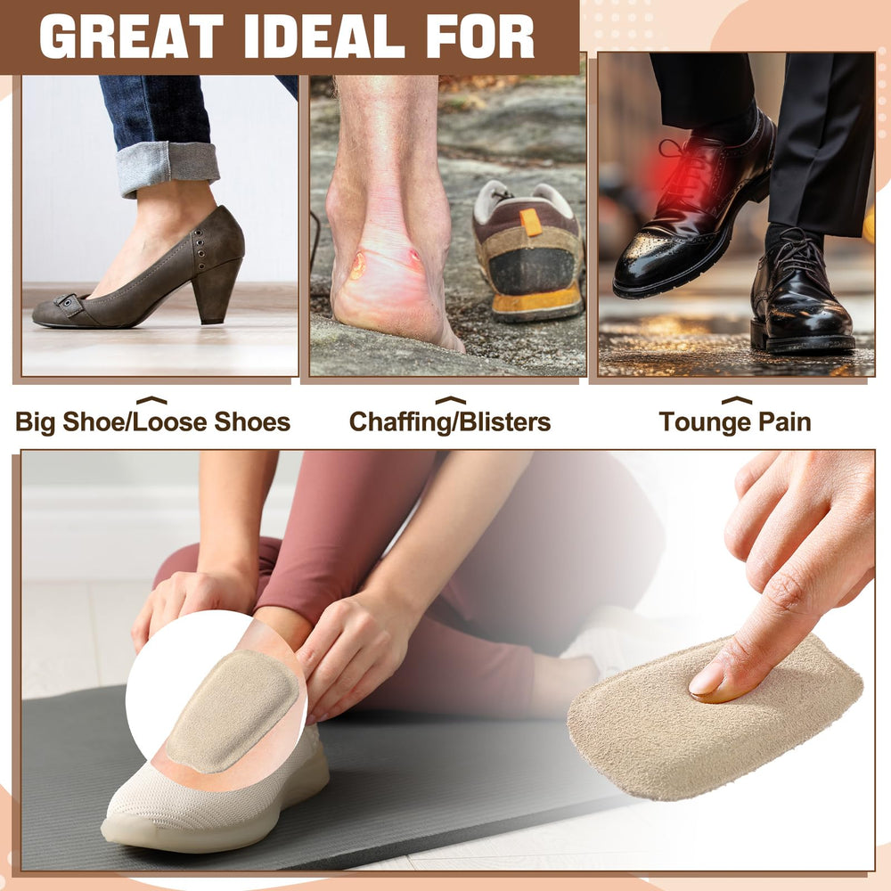 Shyyween tongue pad works with dress shoes and sneakers.