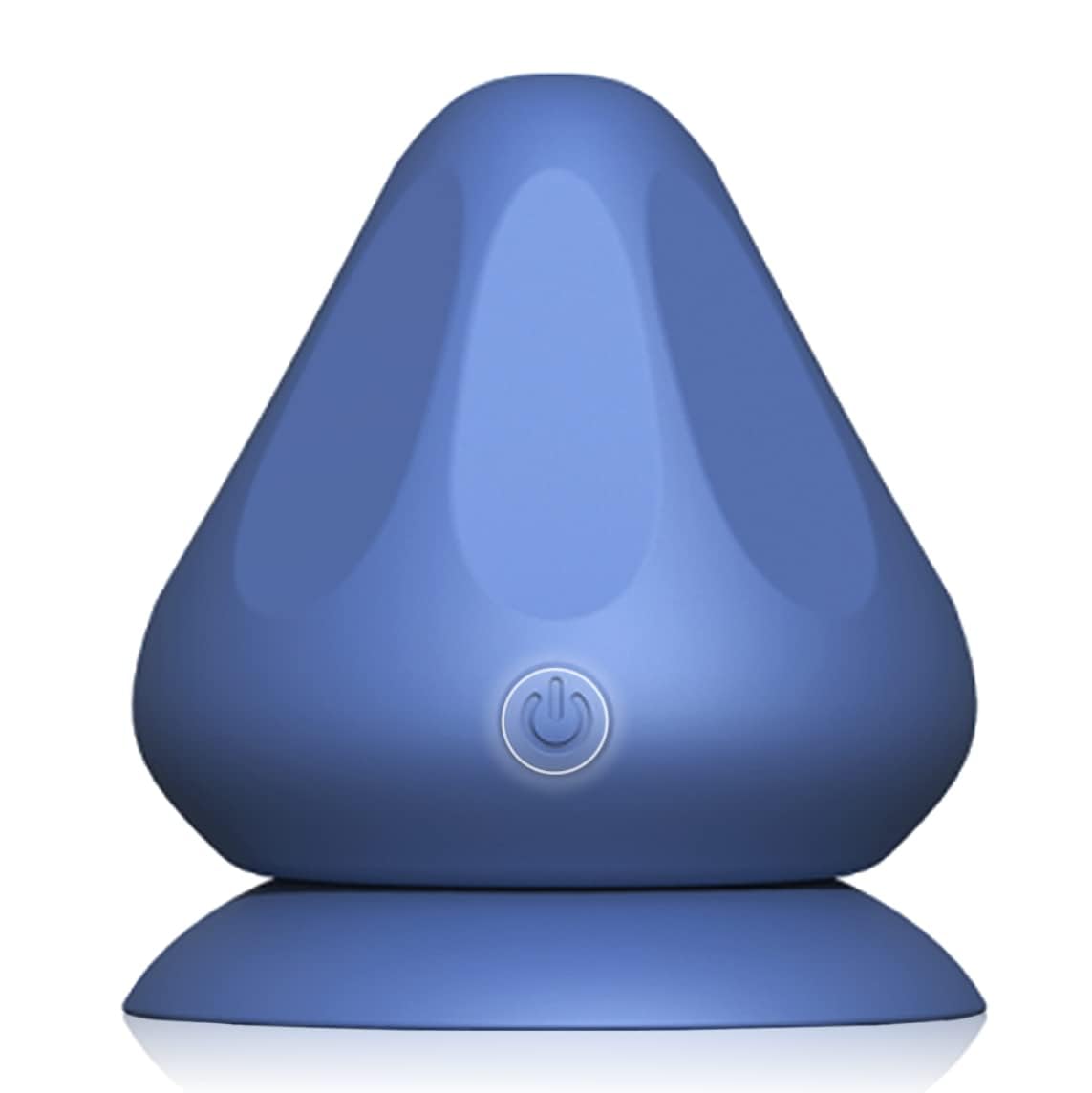 Siatelo suction cup massager mounted on wall for neck and back work
