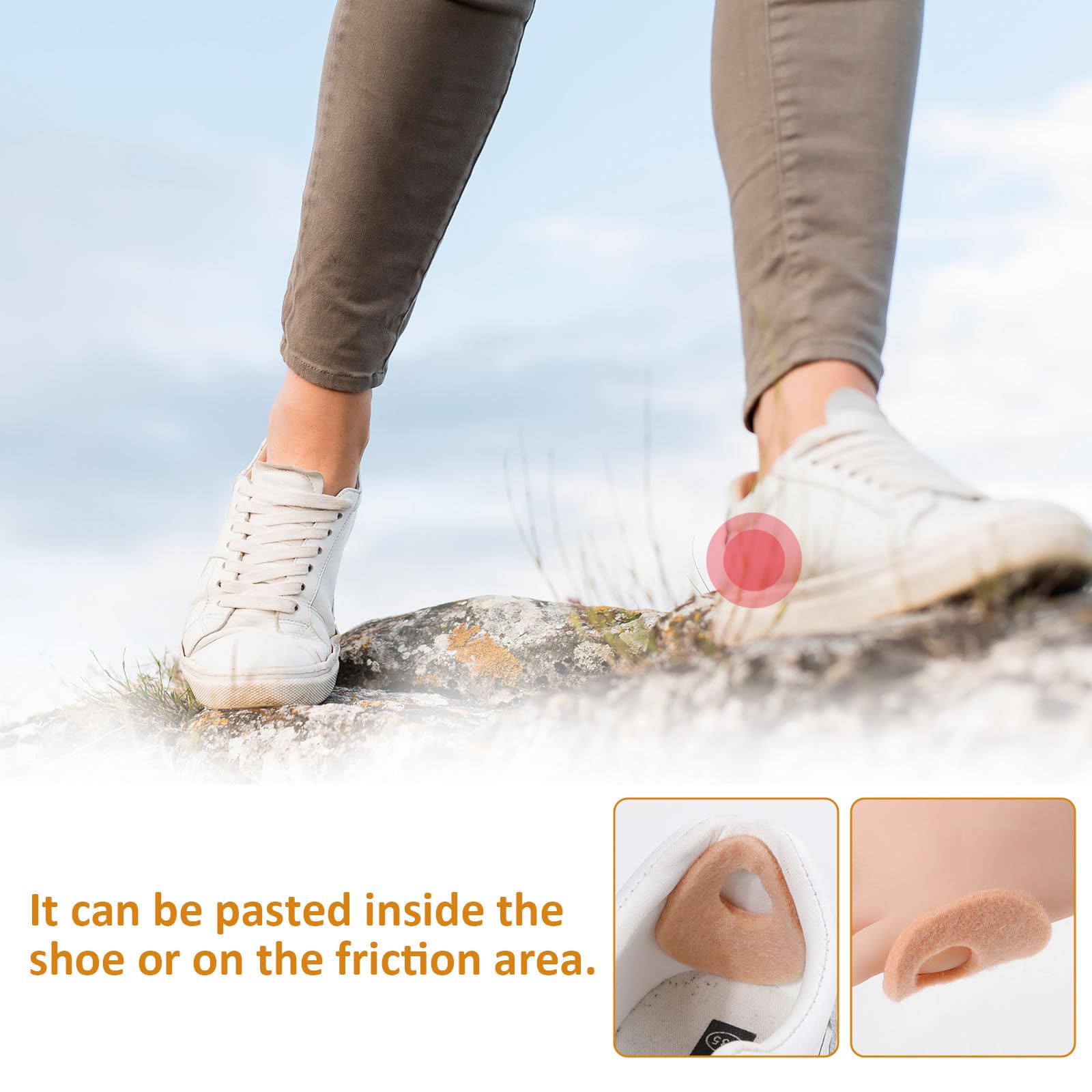 Sibba Feet athlete-friendly pads support activity with comfort.