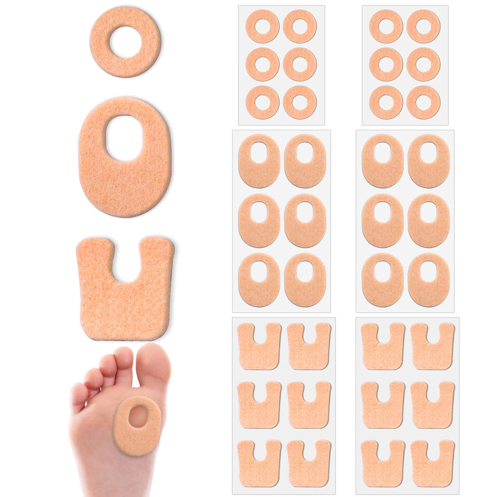 Sibba Feet bunion pads in compact packaging for toe relief.