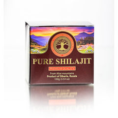Siberian Treasure Shilajit Resin from Altai mountains origin.