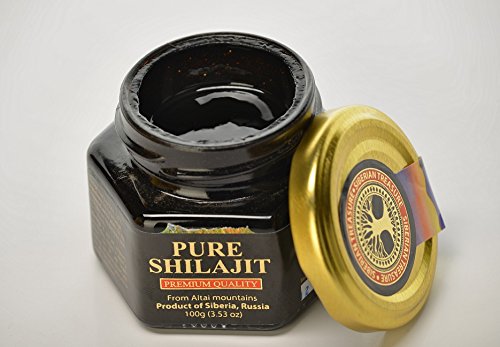 Siberian Treasure Glass jar label emphasizes authenticity and purity.