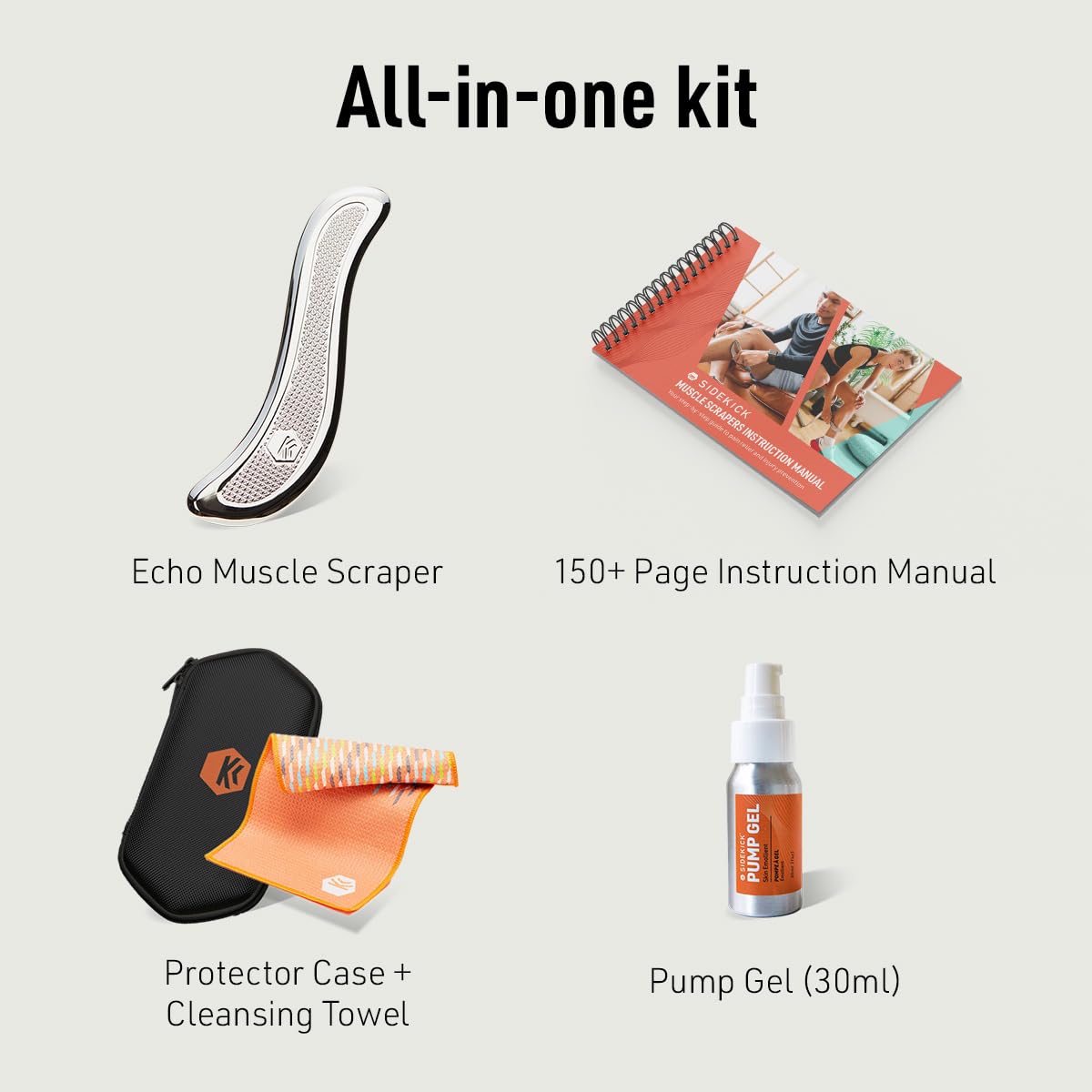 Sidekick Echo emollient offers smooth glide during use.