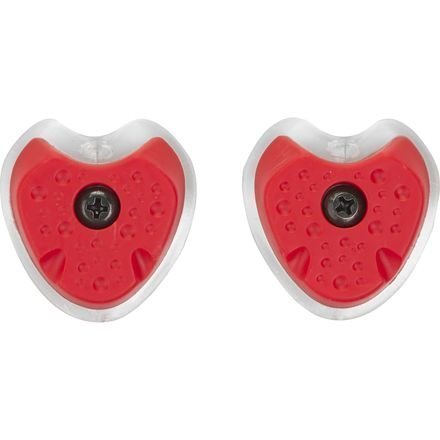 Sidi 2-Plug rubber heel pads for road shoes extend their life.