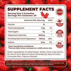Open bottle of Sieralyn gummies with strawberry flavor for easy daily intake.