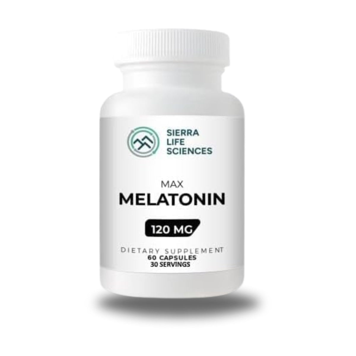 SIERRA LIFE SCIENCES melatonin capsules front view for easy bedtime routine