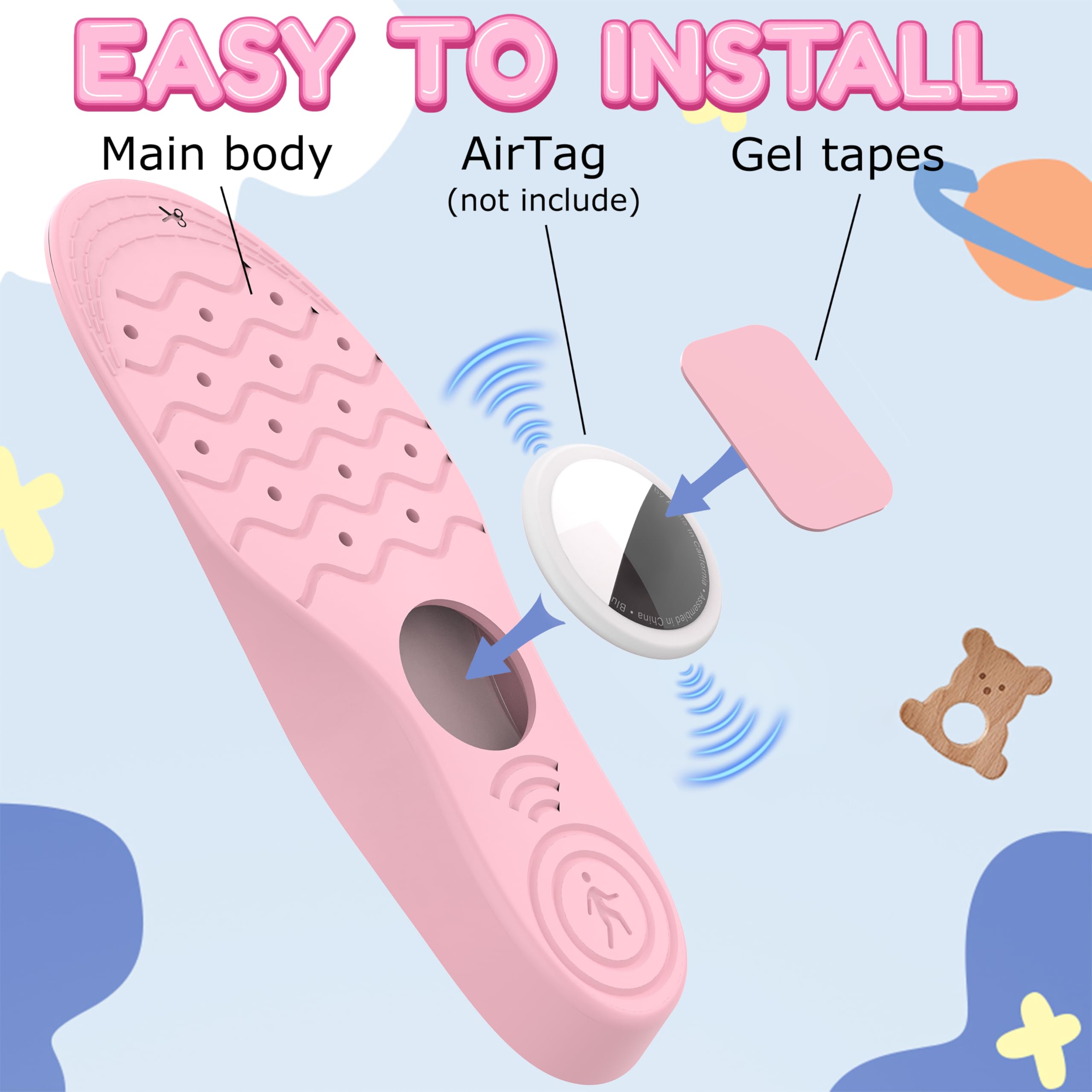 Sifemp insoles offer universal fit with trimming to match most shoe sizes.