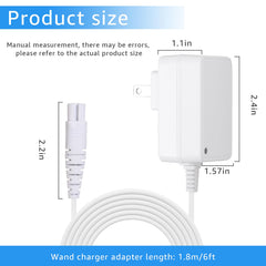SigeIy HV-270 charger cord 6ft offers flexible placement during use.