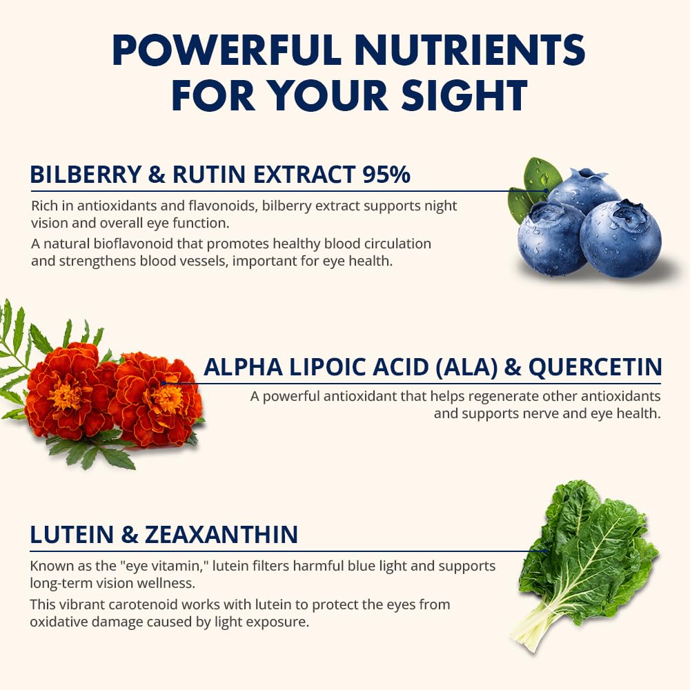 SightCare 60 capsules packaging image for a month-long daily eye support routine.