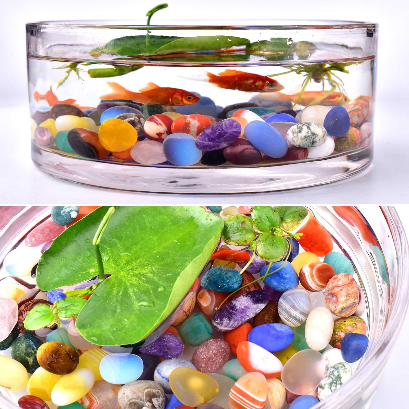 SigMntun set displayed in a bowl enhances room decor with positive energy.