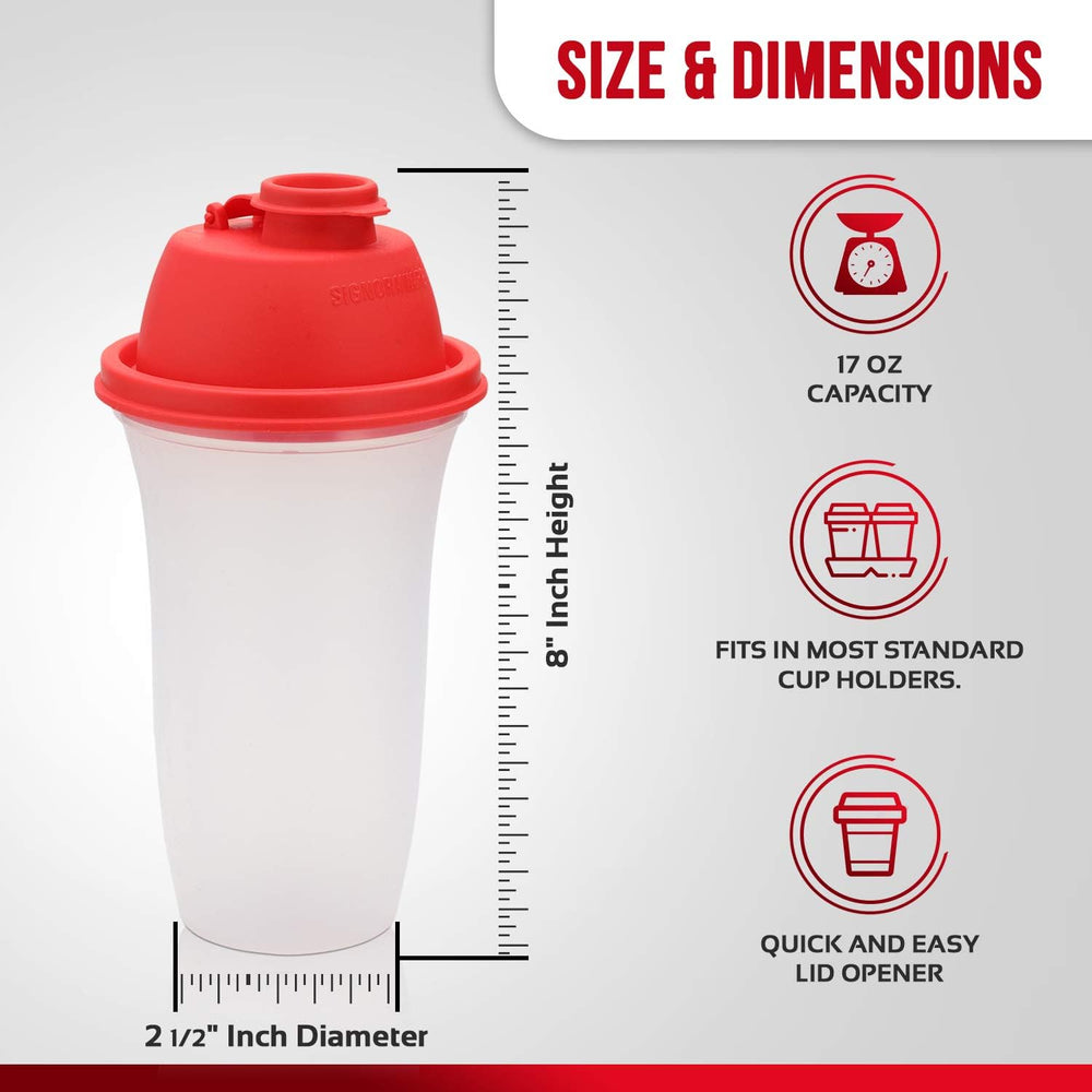 SIGNORA WARE shaker bottle for meal-prep dressing mixes demonstrates versatile kitchen use