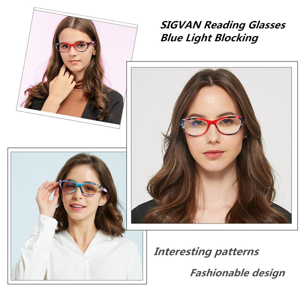 SIGVAN colorful pattern frames suit many outfits and occasions.