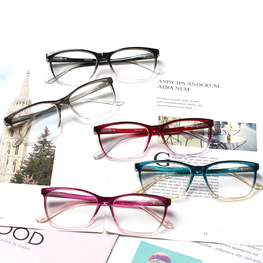 SIGVAN computer reading glasses with blue light blocking for screens