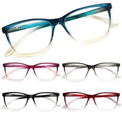 SIGVAN ladies reading glasses with pattern print and blue light protection