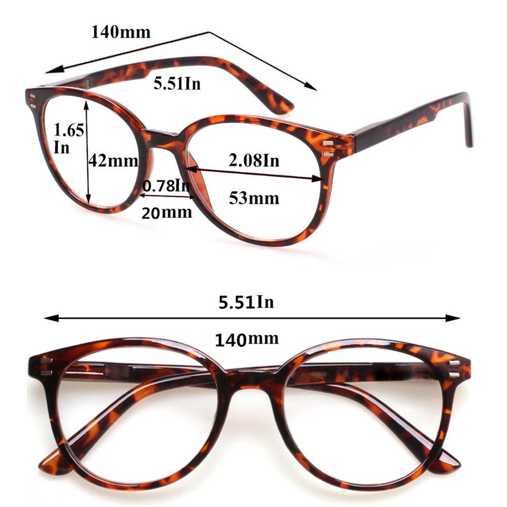 SIGVAN lentes de lectura tortosa con muelle, estilo versátil para hombres y mujeres.