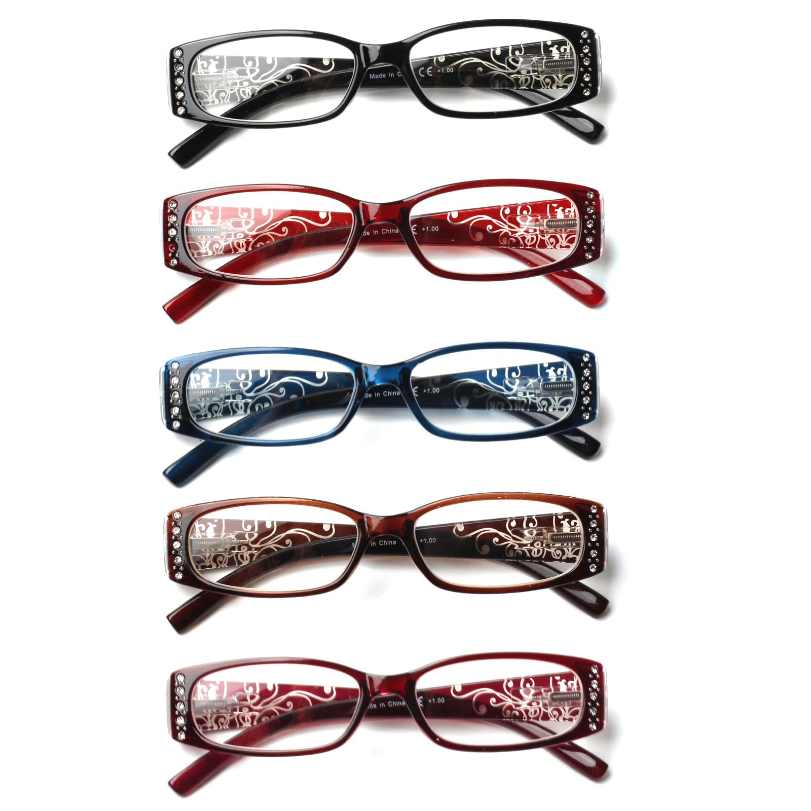 SIGVAN gray rectangular glasses reduce eye strain during late-night reading.