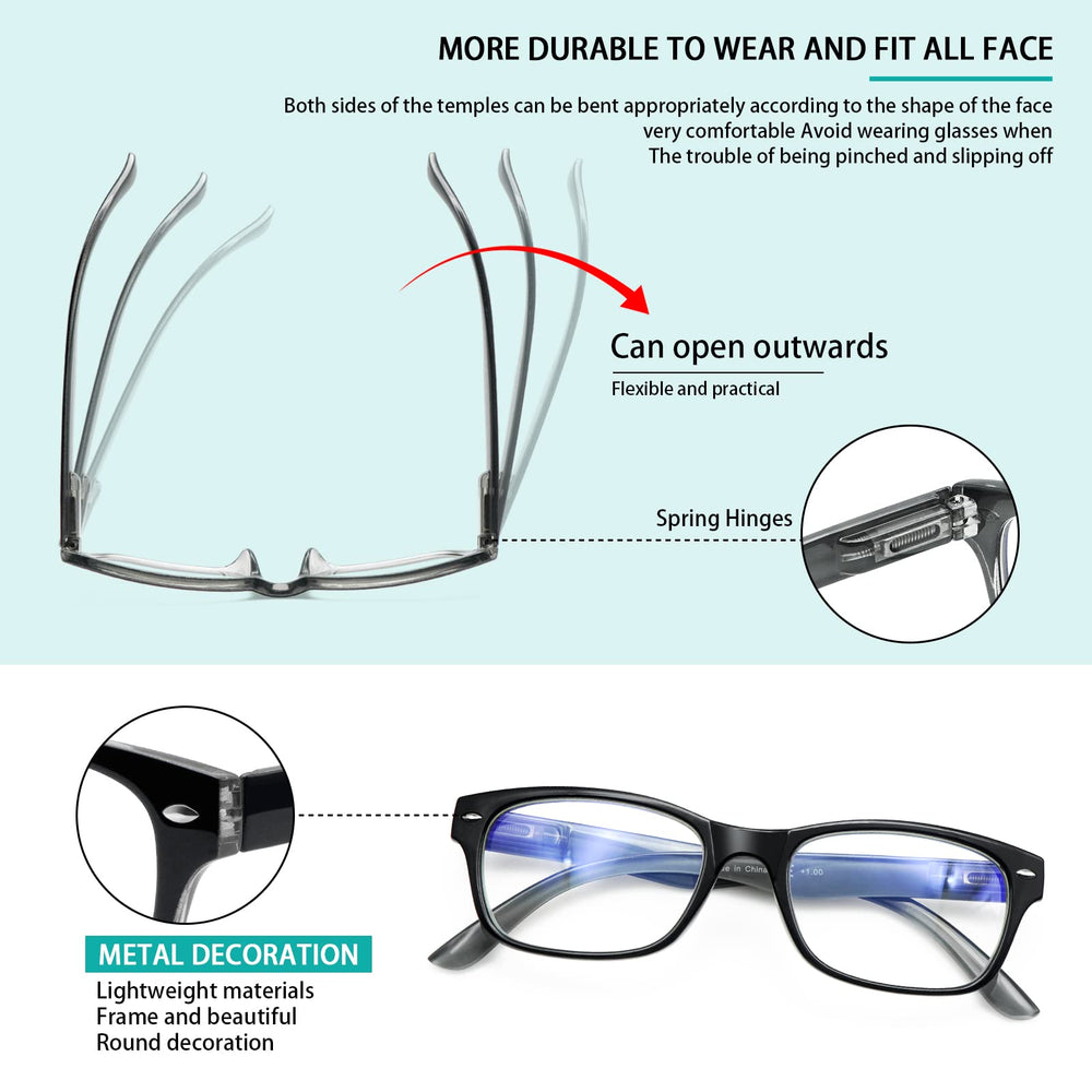 SIGVAN reading glasses with soft nose pads for secure, all-day fit.