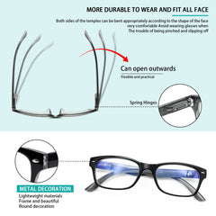 SIGVAN reading glasses with soft nose pads for secure, all-day fit.