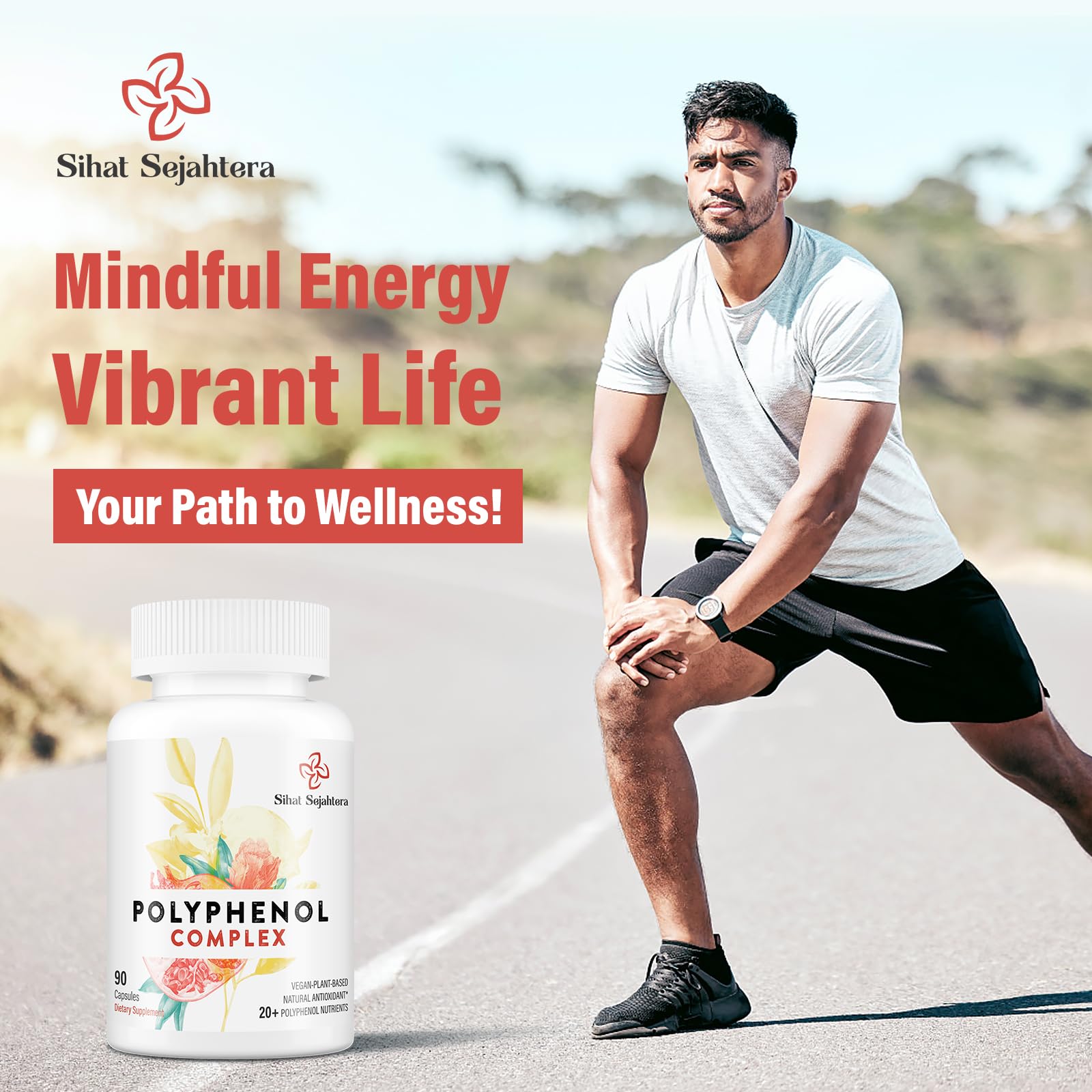 Sihat Sejahtera easy-to-swallow capsules for daily wellness.