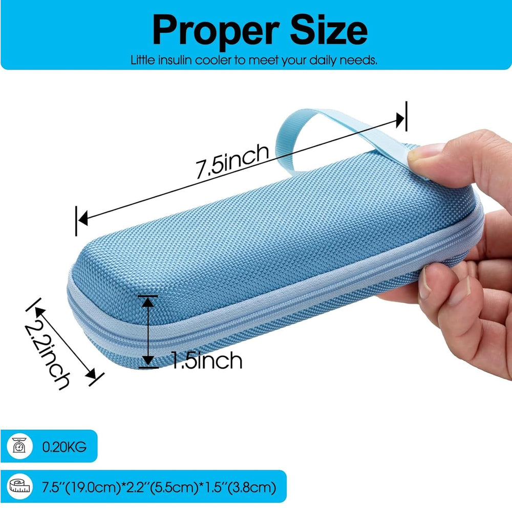 Sijidou bolsa de conservación de insulina compacta para viaje