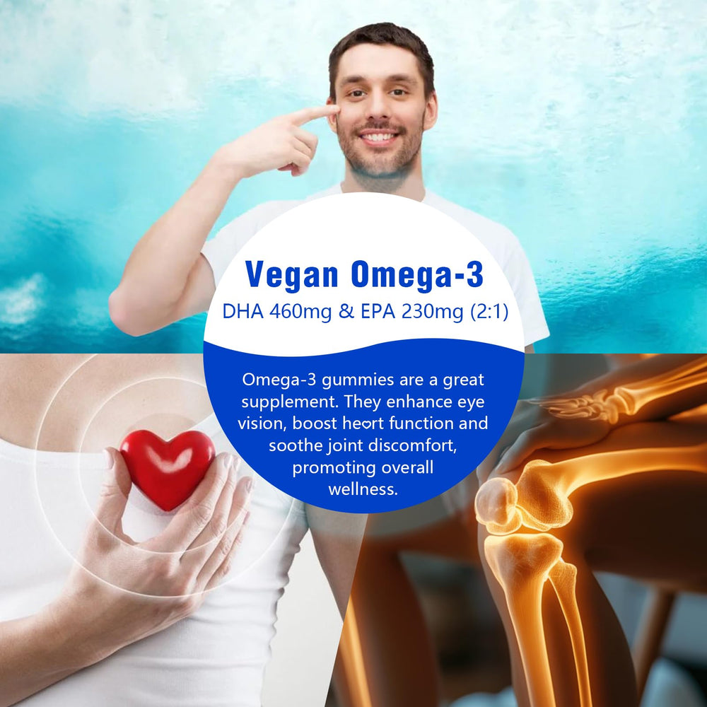 Sijigood Omega-3 Gummies two-pack bottles — added value for ongoing use.