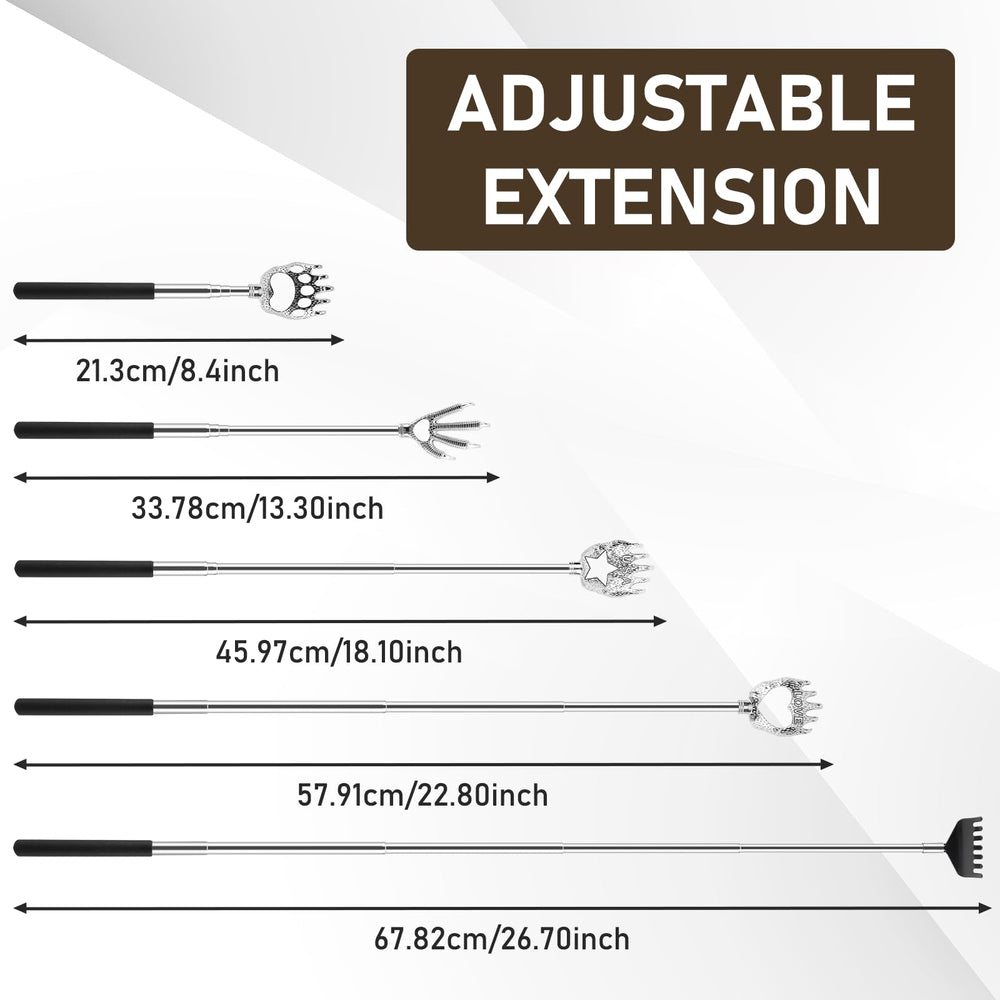 Stainless steel construction delivers rust resistance and lasting durability.
