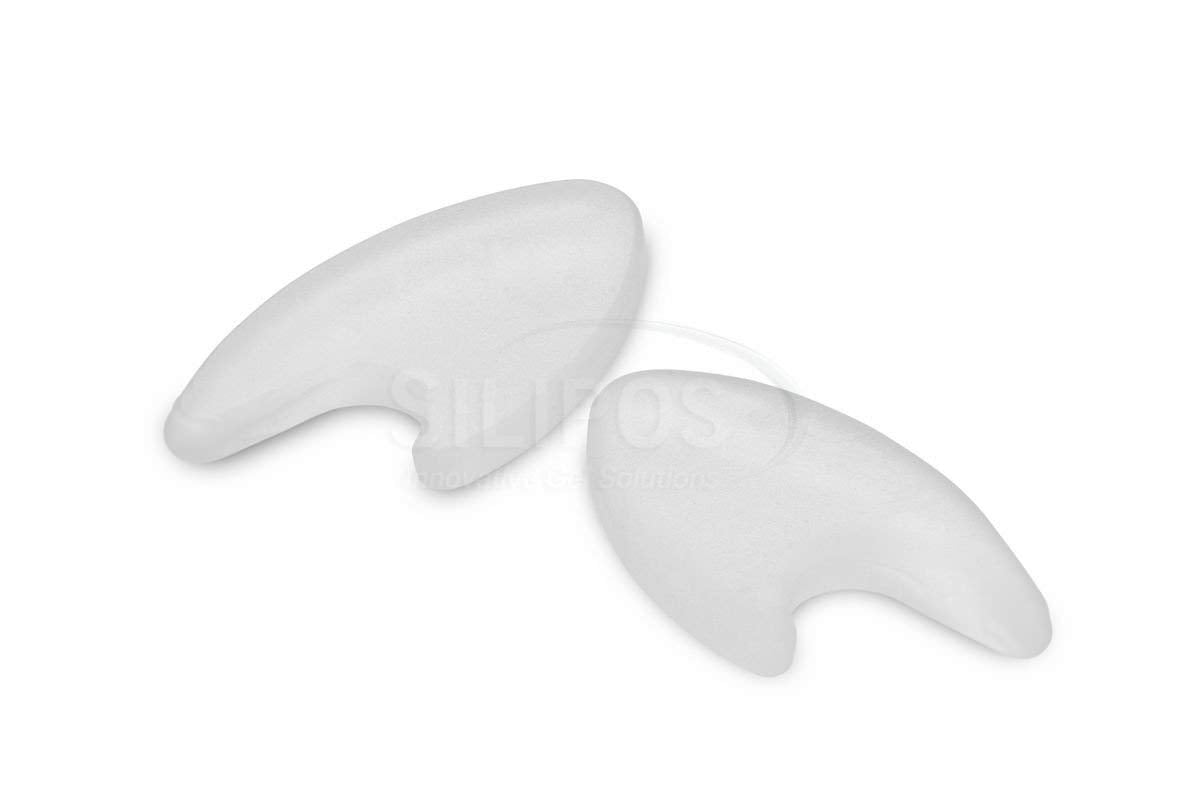 Silipos Opaque Toe Spacer Small non-closure packaging shows latex-free foot care ready for daily use.