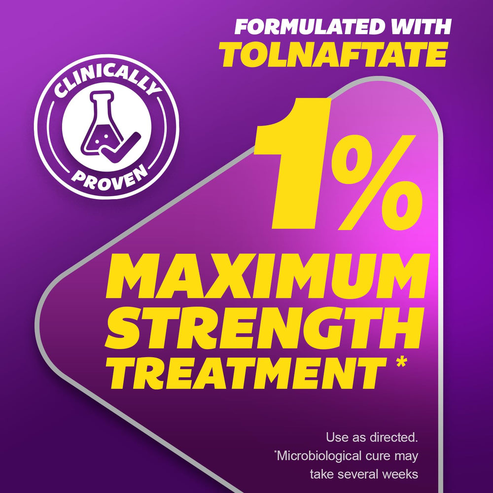 Applying Silka to a clean, dry toenail area for targeted care.