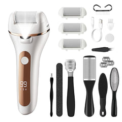 SilkGlow electric foot file remover for smooth at-home pedicures