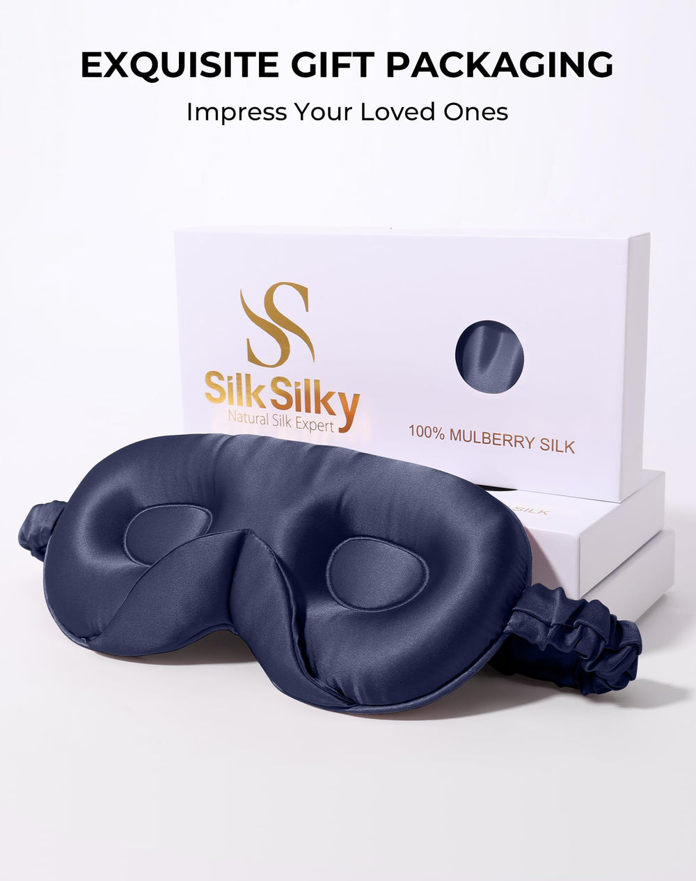 SilkSilky suitable for sensitive eyes and lash extensions.