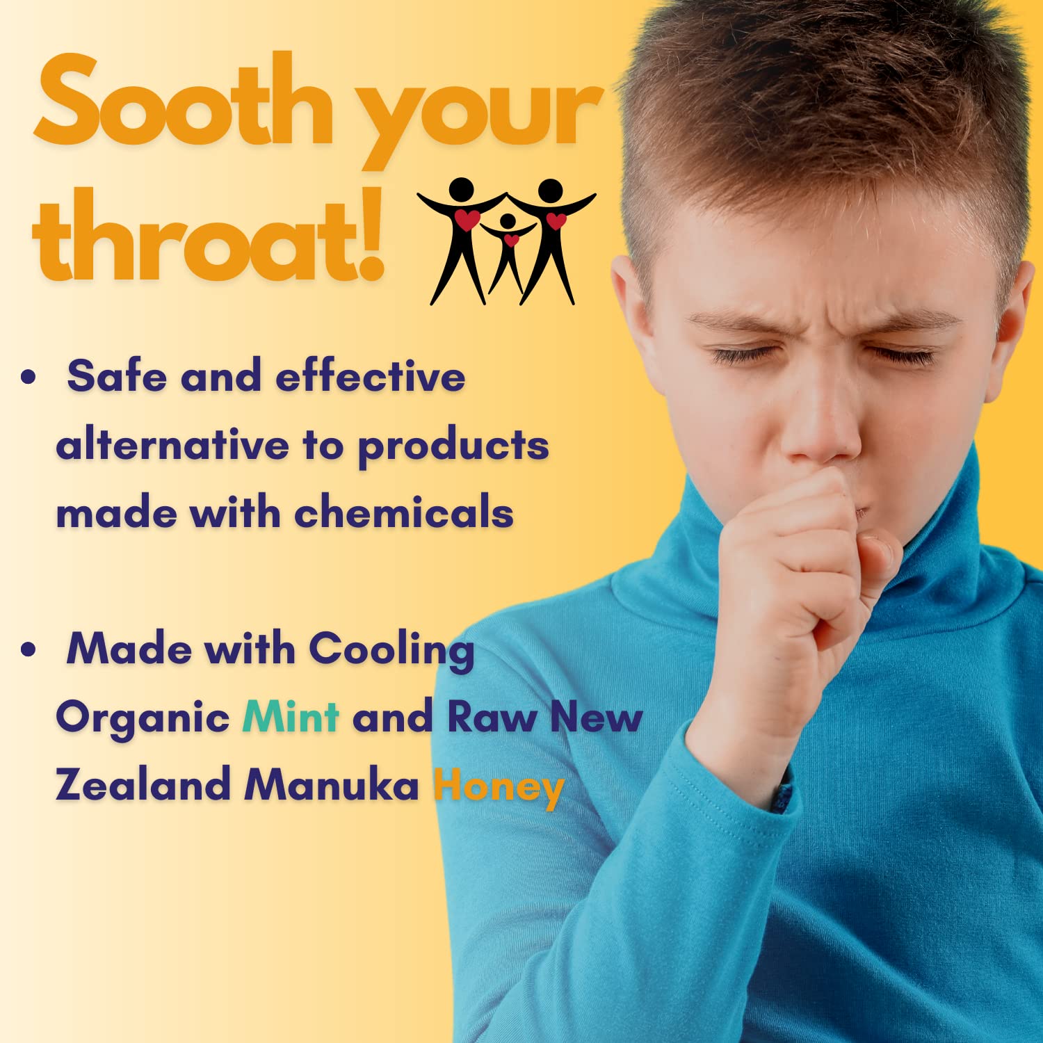 Silver Biotics lozenge offers throat soothing flavor and easy use.