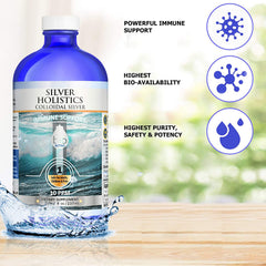 Pour-friendly design from Silver Holistics supports convenient daily applications.