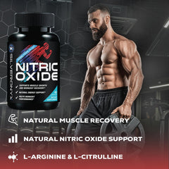SilverOnyx L-Arginine AKG 2:1 capsules closeup emphasizing fast-acting arginine blend for performance