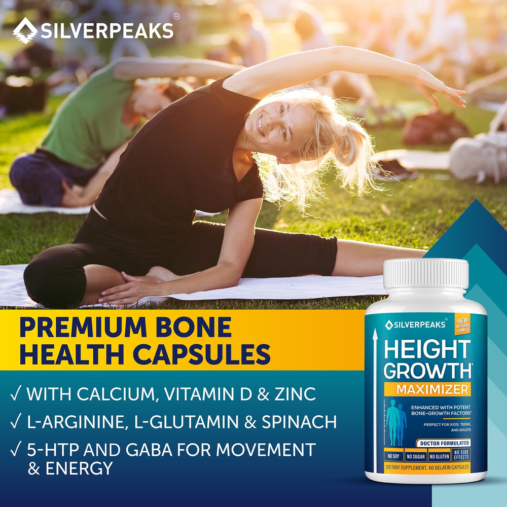 Teens taking Silverpeaks Growth Capsules as part of daily routine.