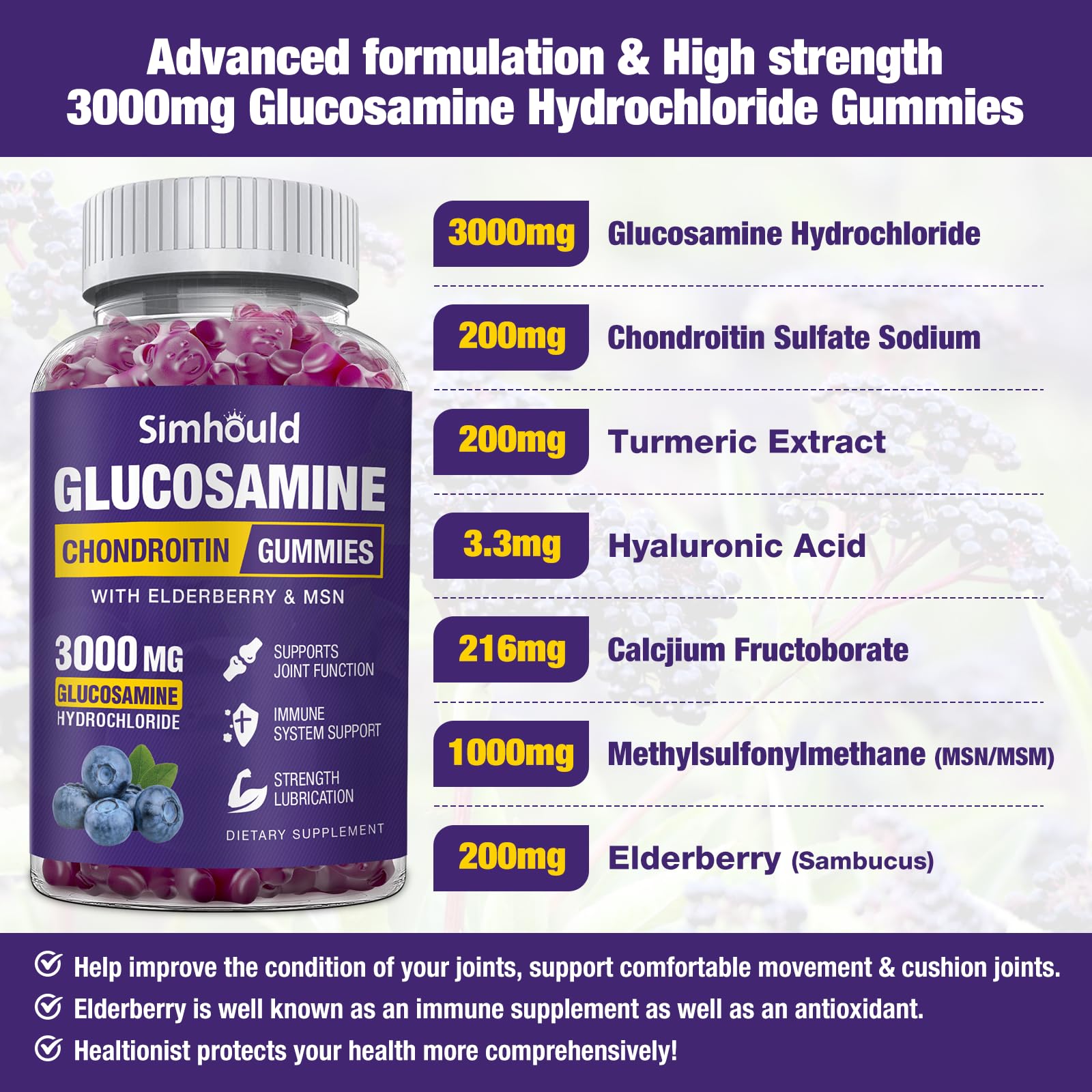Simhould gummies arranged for easy daily use and flexibility