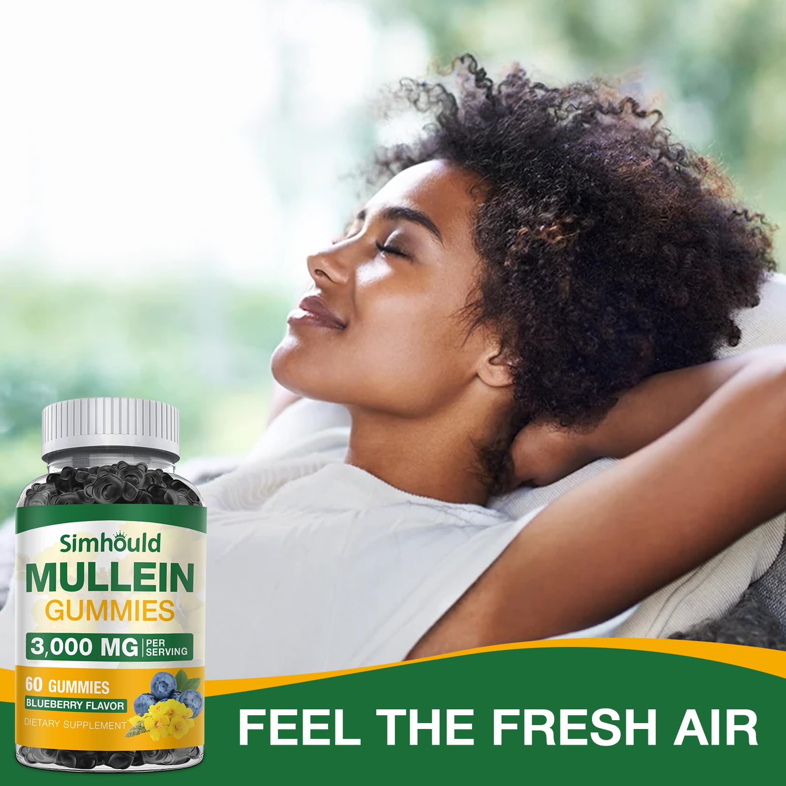 Simhould gummies held in hand for easy daily use