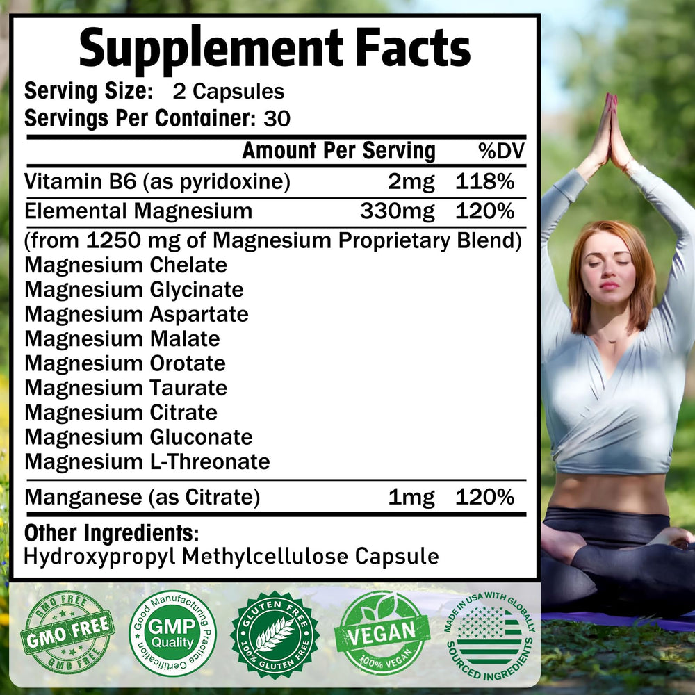 Simlike 9-Form Magnesium chelated forms label indicating easy absorption.