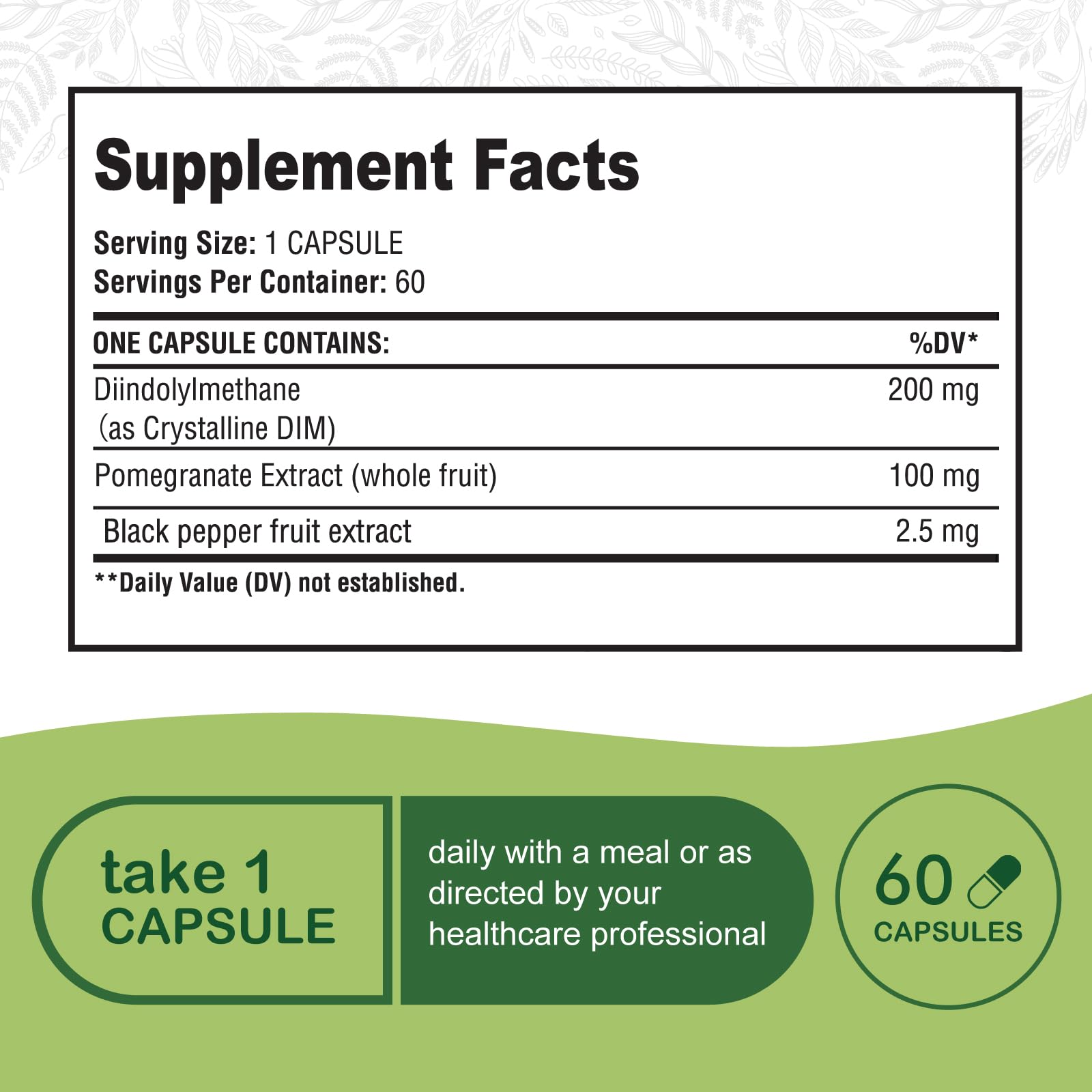 Simlike DIM Hormone Detox packaging conveys product integrity and trust.