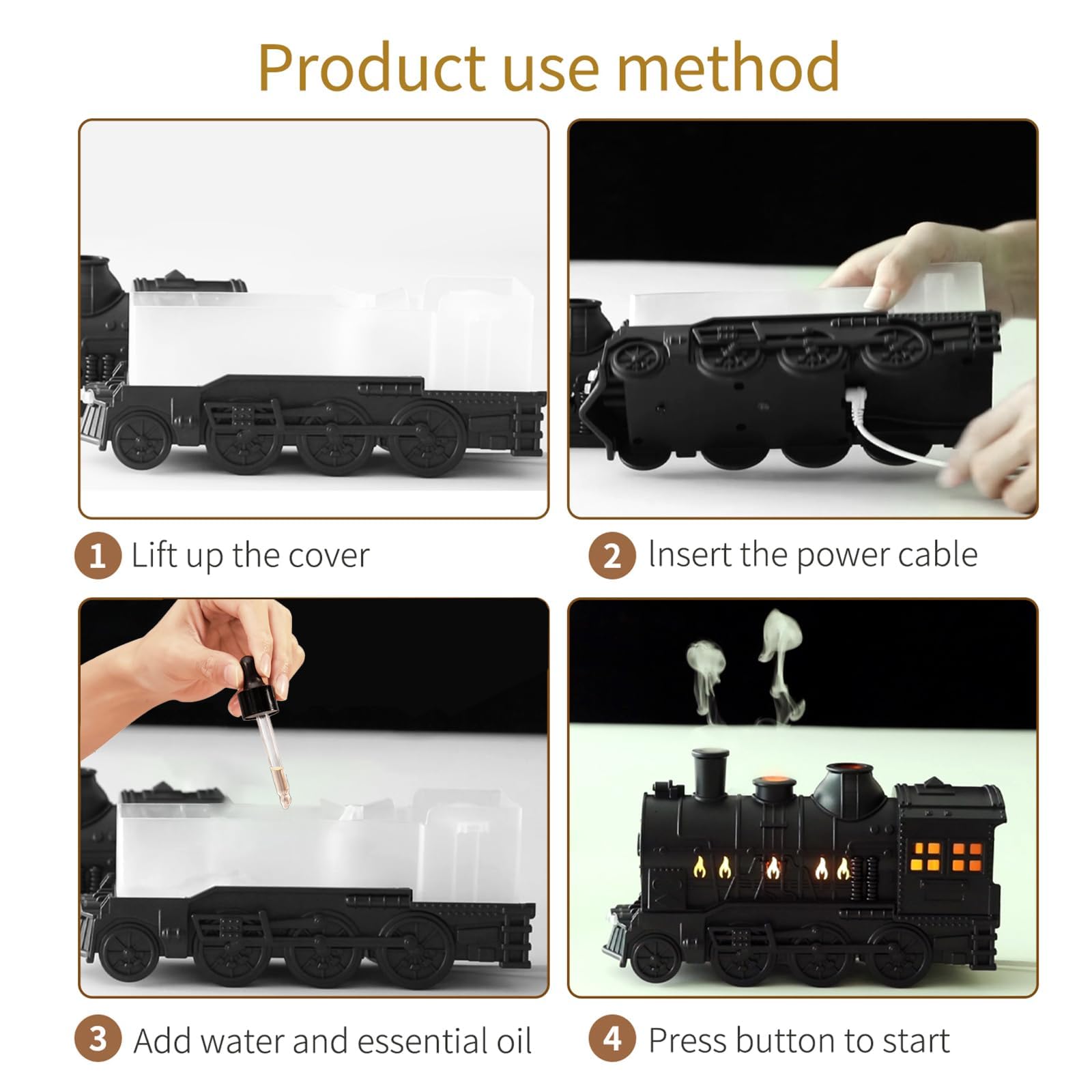 SIMOHOT Train Diffuser auto-off timer for safe, hands-off use