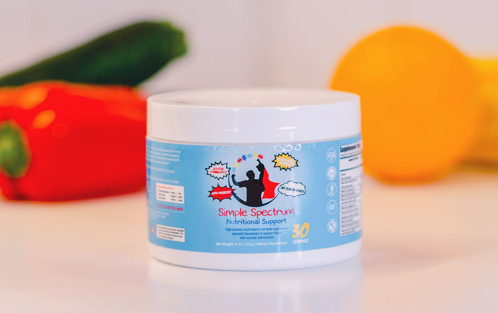 Simple Spectrum kid-friendly serve suggests approachable daily nutrition for families.