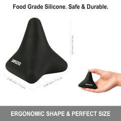 SIMPLECOOL Pelota de masaje compacta para uso diario en hombros y cuello.