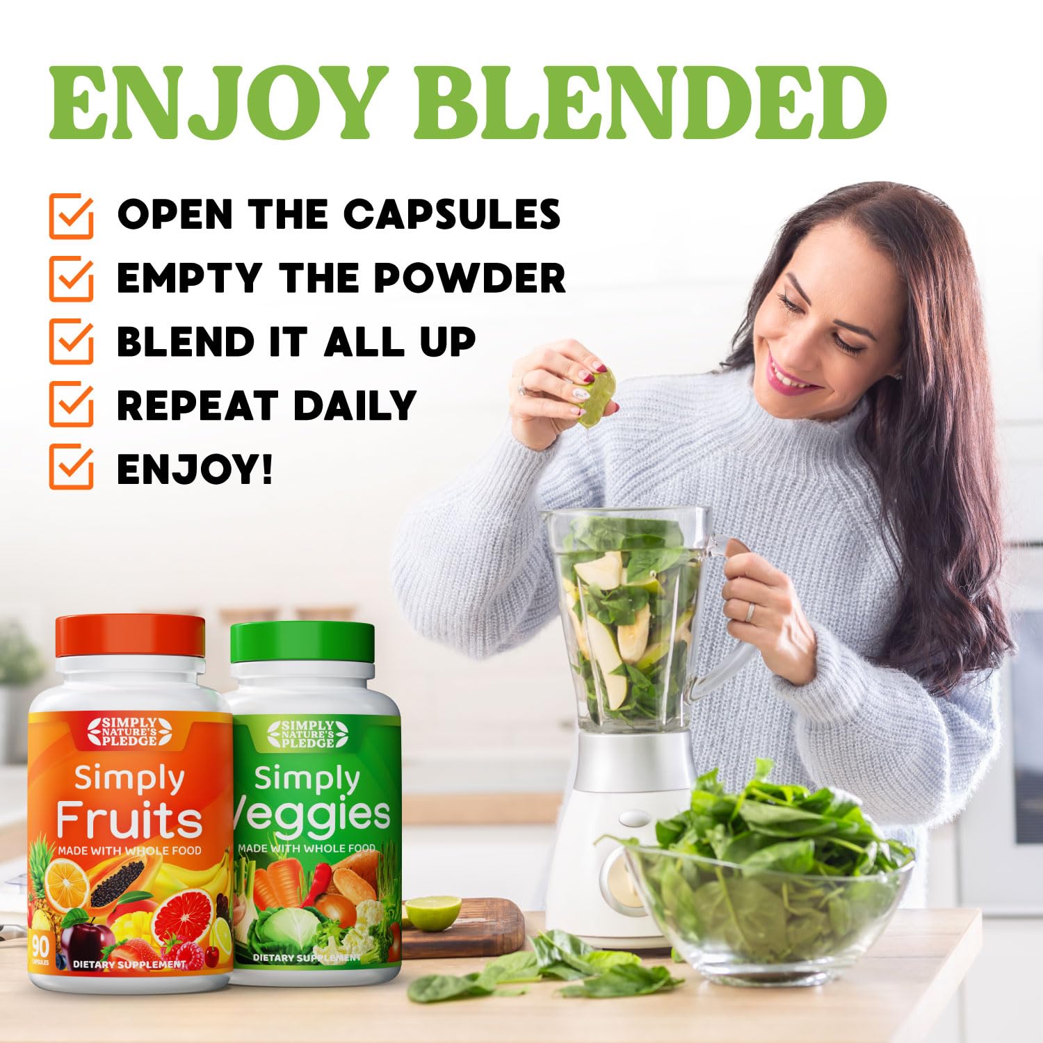 3-month supply box from Simply Nature's Pledge ready for long-term use