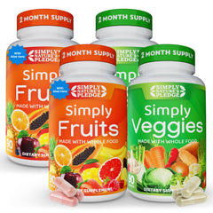 Simply Nature's Pledge bottle front view for daily energy support.