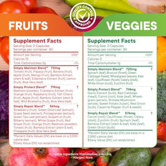 Simply Nature's Pledge label highlights non-GMO and soy-free formula.