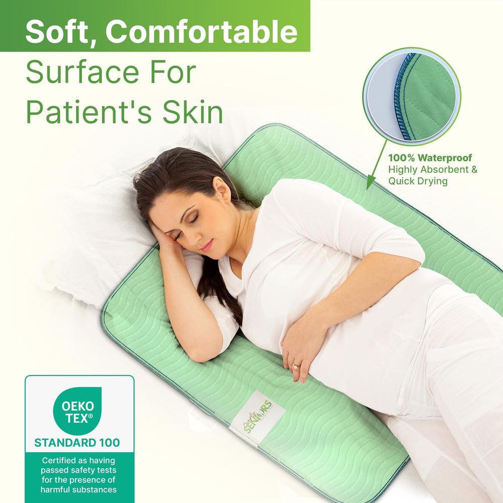 Simply Seniors reusable pad saves money with eco-friendly design.