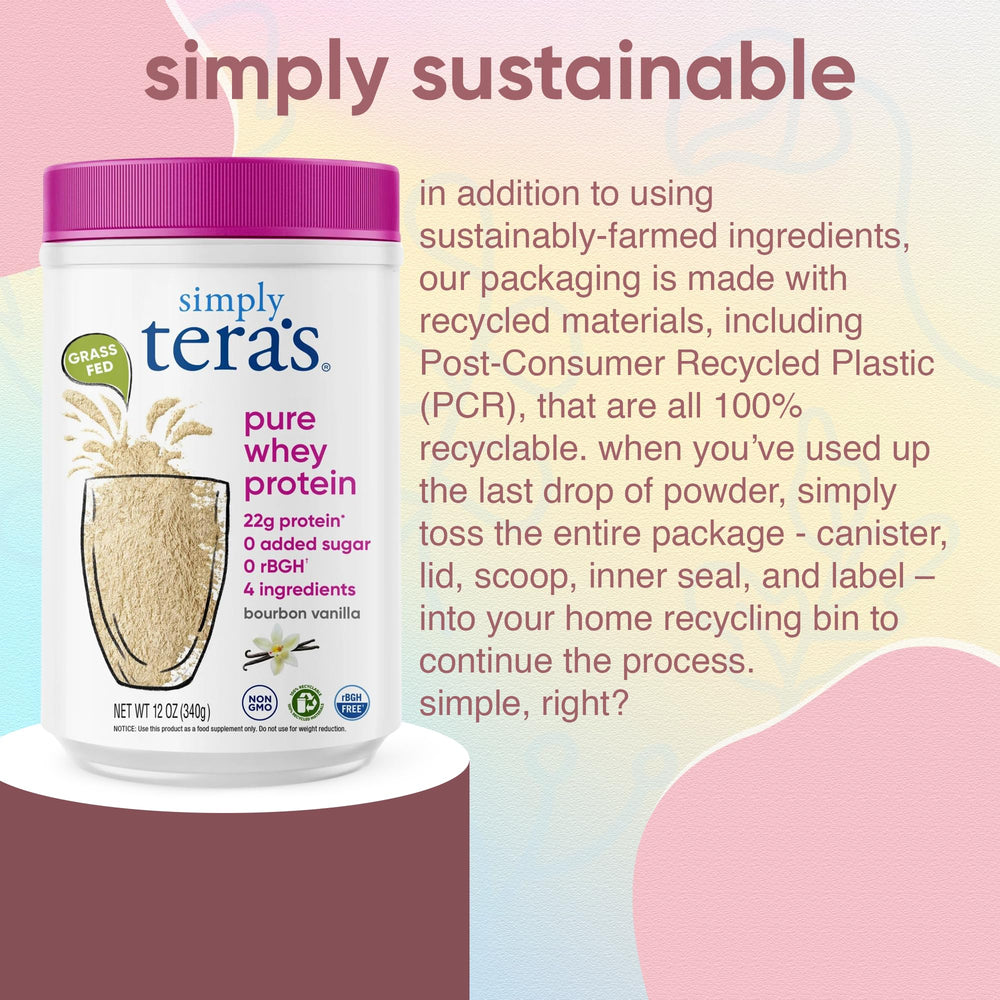 Simply Teras Pure Whey Vanilla inspires protein-rich baking ideas